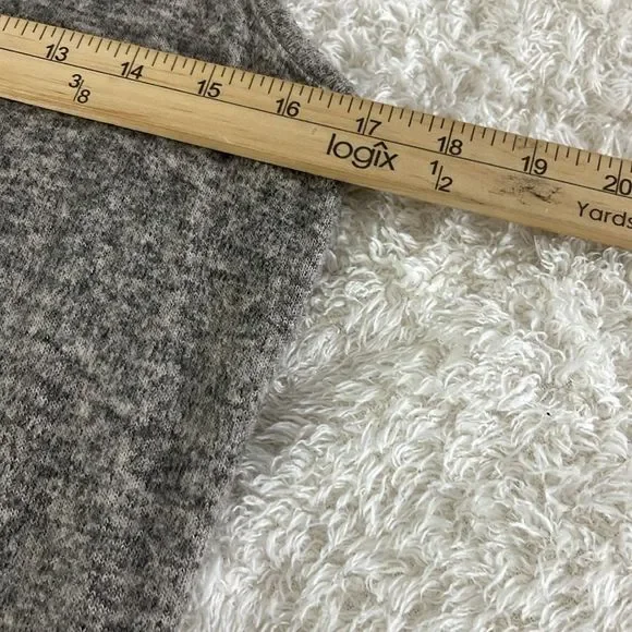 Saturday Sunday By Anthropologie jumpsuit Womens Large Cloud Fleece Romper - Picture 8 of 12